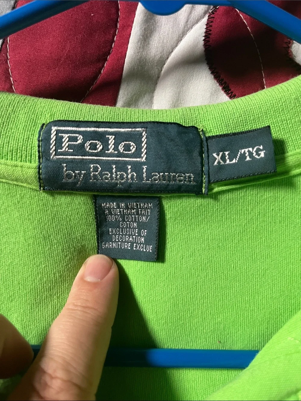Ralph Lauren Polo Shirt in Neon Green with Navy Pony